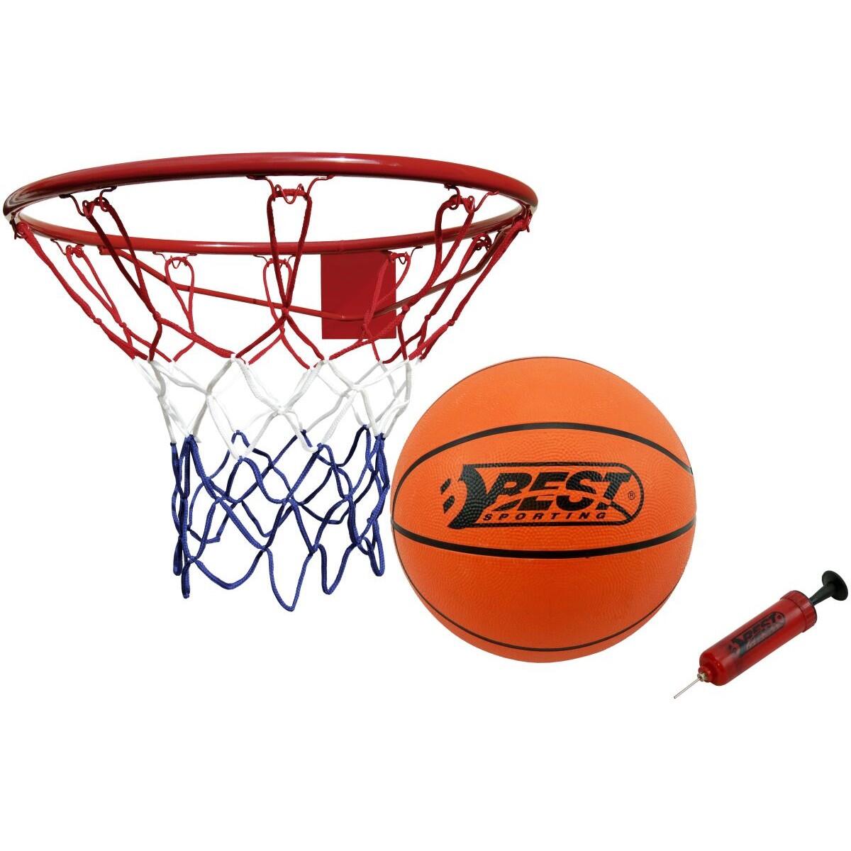 Kosz*** Best Sporting Basketball zestaw, do koszykówki z koszykówka oraz pompa 64034