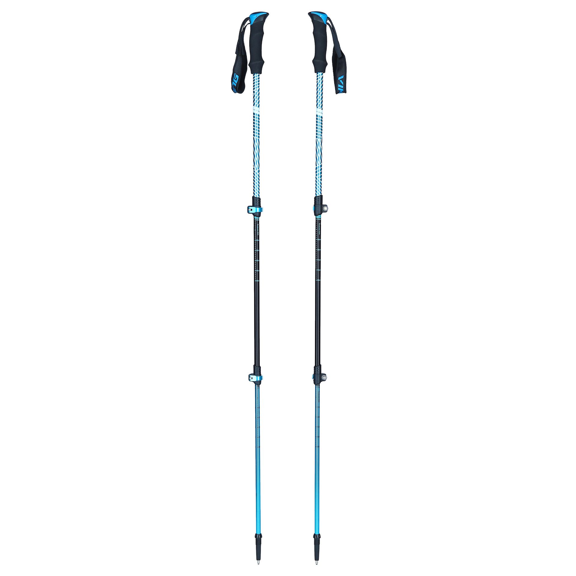 Viking Kije Trekkingowe Damskie Shiva Black/Turquise
