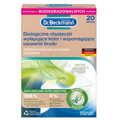 Werner Dr.Beckmann Eko Chusteczki Wyłapujące Kolor 20szt.. FROSCH-000948