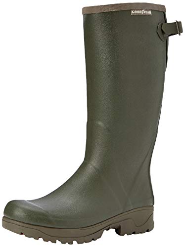 Goodyear Unisex's Stream kalosze robocze dla dorosłych (zielone 0), (41 EU), 7 UK