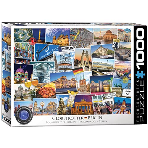 Eurographics Puzzle 1000 Globetrotter, Berlin -