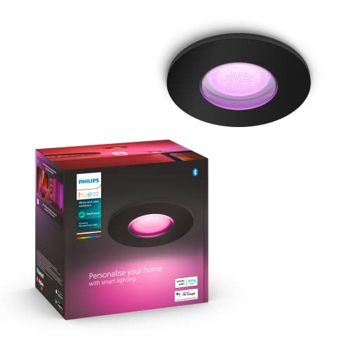 Philips Hue Xamento spot wpuszczany LED, czarny