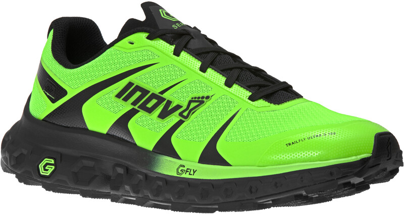 inov-8 TrailFly Ultra G 300 Max Shoes Men, zielony/czarny UK 7,5 | EU 41,5 2022 Buty terenowe