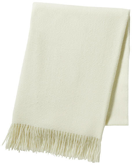 Alexandre Turpault Pled wełniany Nomade Ecru