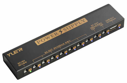 Yuer PR-04 muliti zasilacz do efektów gitarowych