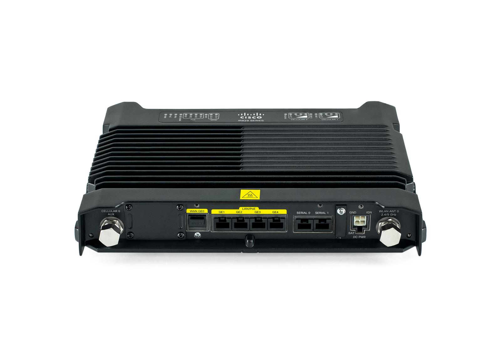 IR829-2LTE-EA-EK9 - 2x SIM 4G LTE, WiFi 2.4/5GHz, 4x 1GE RJ45, 1x 1G SFP, Licencja security, Cisco ISR IR829 Przemysłowy Router