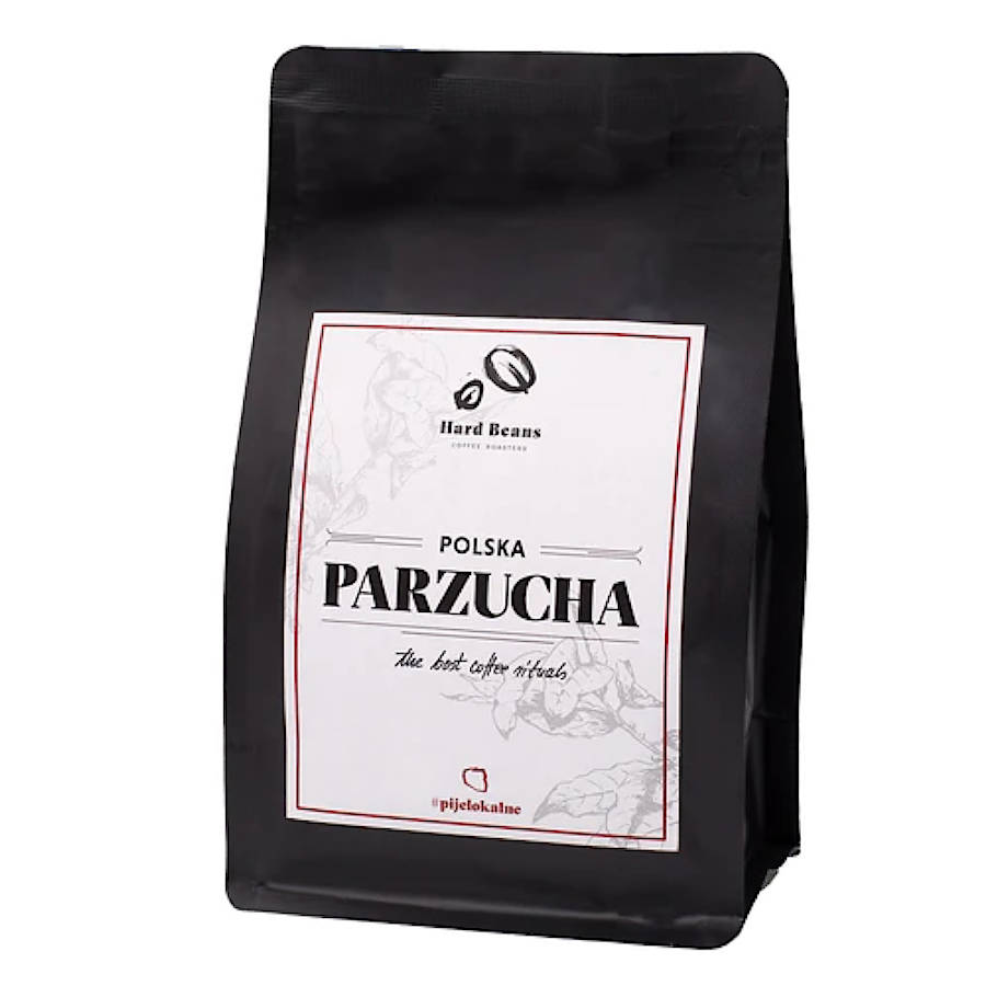 kawa ziarnista Hard Beans Polska Parzucha 500g