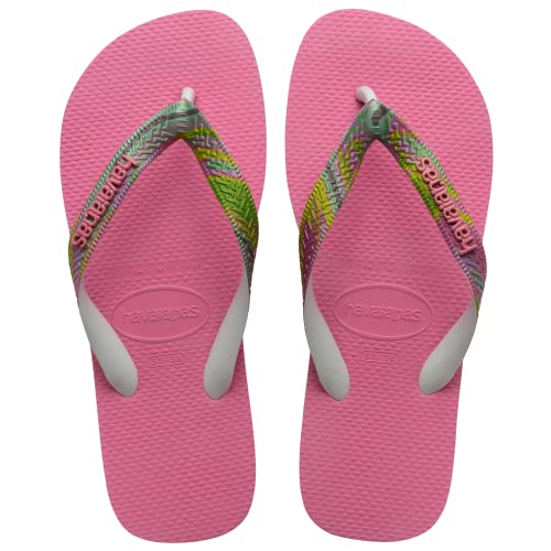 Havaianas Klapki męskie/damskie Top Mix, Kryształowa róża - 33/34 EU