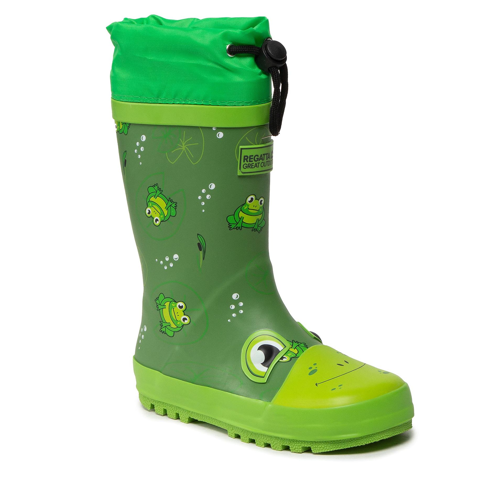 Kalosze REGATTA - Mudlplay Jnr RKF649 Frog WWK