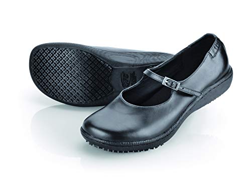 Shoes for Crews 3002-42/8/10.5 MARY JANE II damskie buty wsuwane, antypoślizgowe, 8 UK, czarne - certyfikat bezpieczeństwa EN, 42 EU