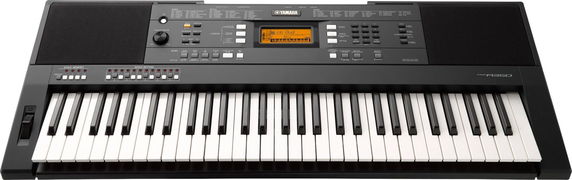 Yamaha PSR-A350 Oriental - keyboard instrument klawiszowy ♦ 30 DNI NA ZWROT ♦ GWARANCJA DOOR-TO-DOOR ♦ SZYBKA WYSYŁKA