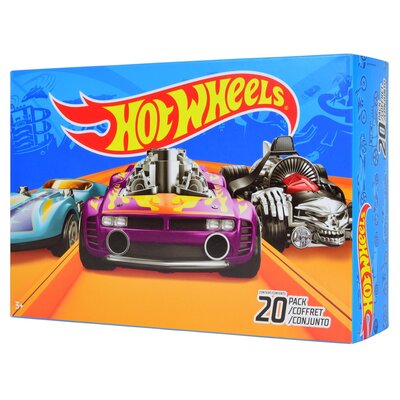 Hot Wheels, autka w zestawie, 20 sztuk