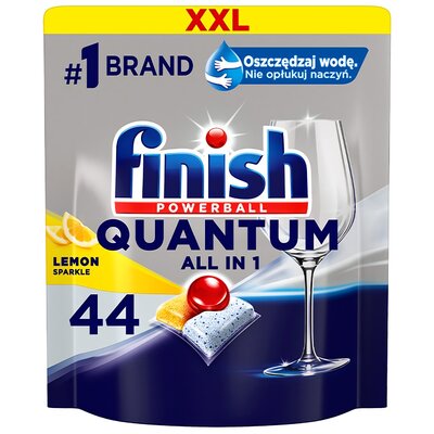 Finish Kapsułki do zmywarki Quantum All-in-1 Lemon 44 szt.