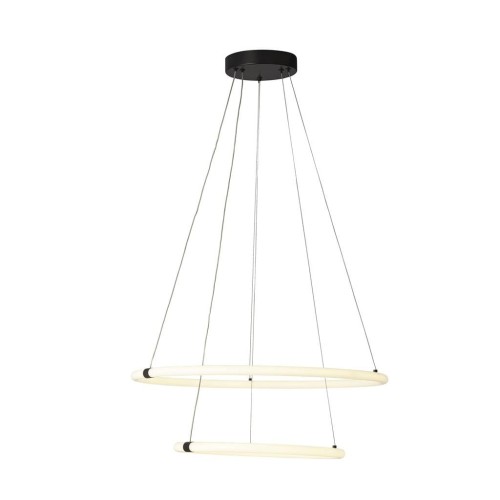Revolve LED lampa wisząca 2-punktowa czarna 40176-2BK