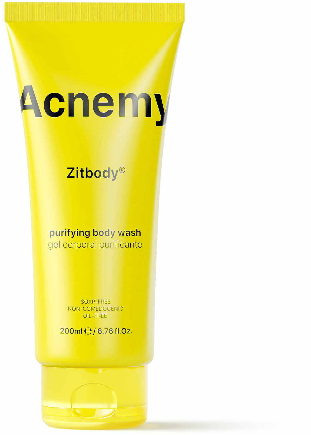 Acnemy Zitbody Żel Do Mycia Ciała z Kwasami AHA+BHA 200 ml