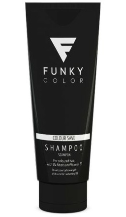 Szampon do włosów farbowanych Funky Color z filtrami UV i witaminą B3 250ml