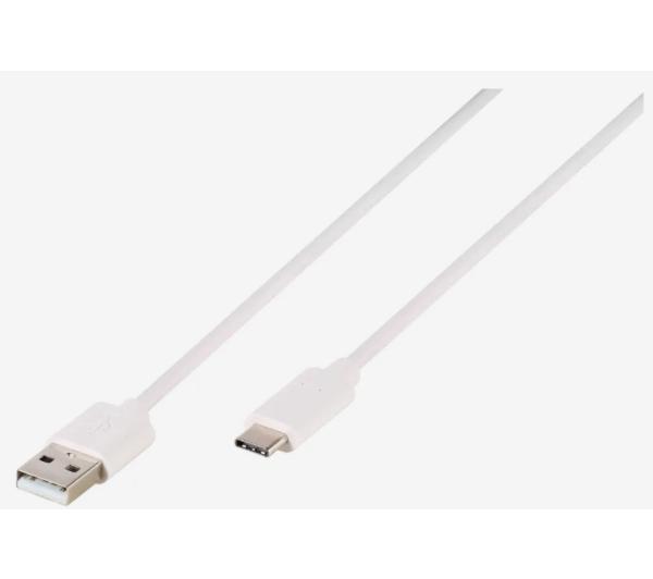 Vivanco USB-A - USB-C 1.2m (biały)