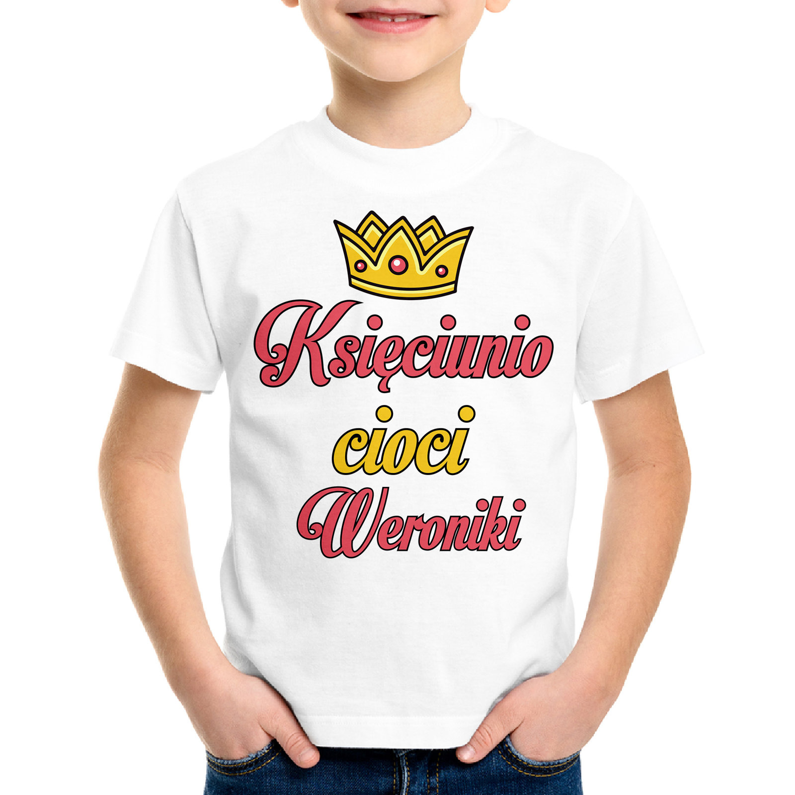 Księciunio cioci (imię) - koszulka dziecięca