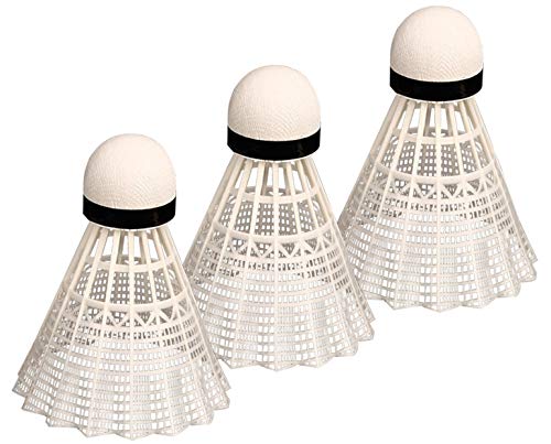 Avento Complex badminton sprężyny piłki w zbiorniku, biała/czarna, One Size 65SD-WIT-Uni