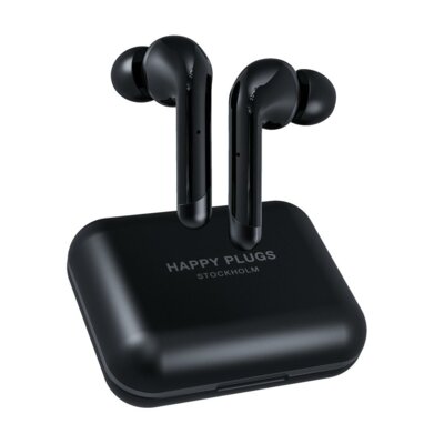 HAPPY PLUGS Air 1 Plus In Ear TWS ANC Czarne