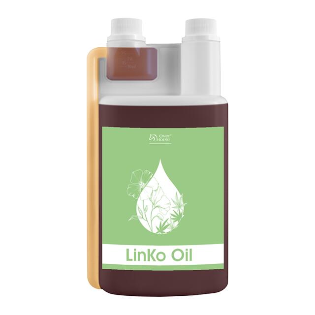 OVER HORSE LinKo Oil 1L dodatek dietetyczny dla koni