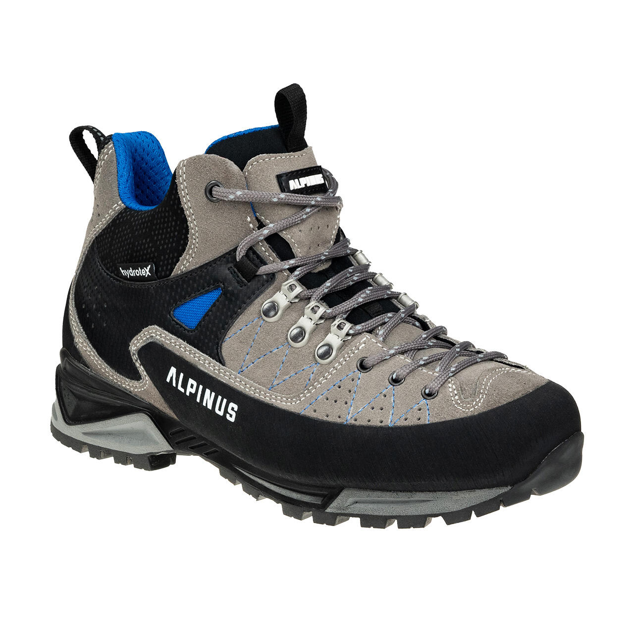 Buty trekkingowe damskie Alpinus The Ridge Mid Pro W antracytowo-niebieskie