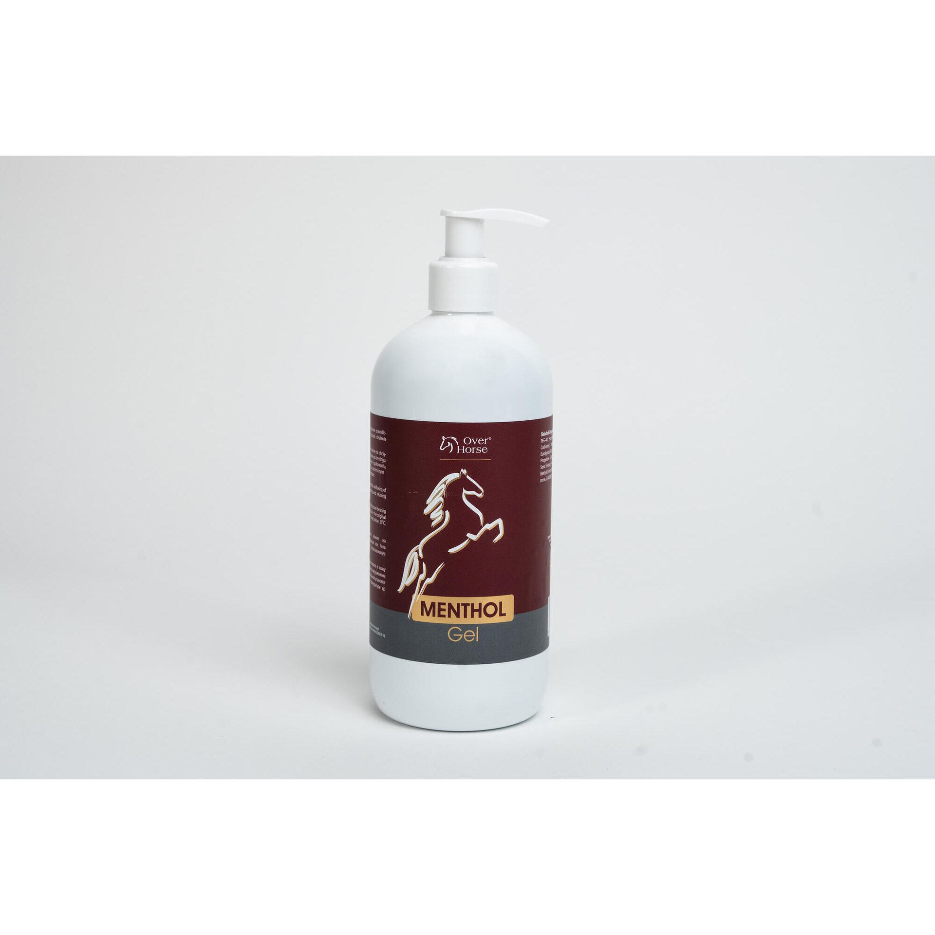 Overhorse Overhorse Menthol gel 500 g odprężający żel chłodzący