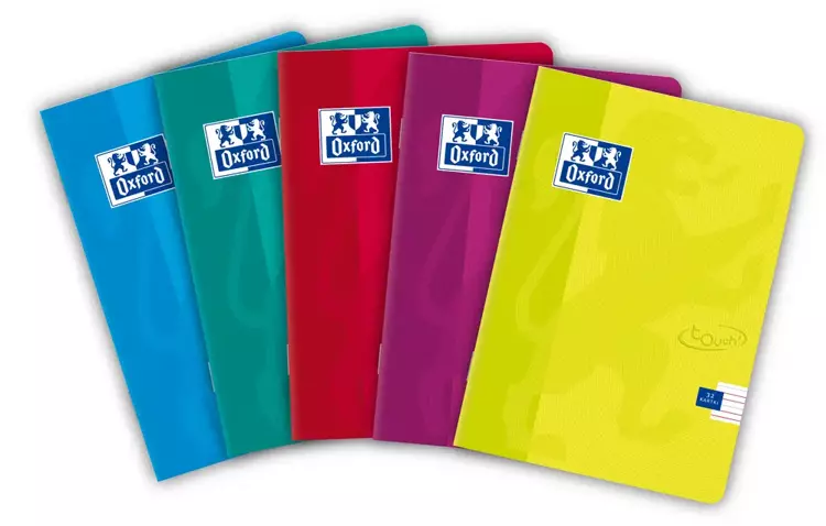 Oxford Zeszyt TOUCH A4 32k 90glinia podwójna kolorowa 400150845 400150845