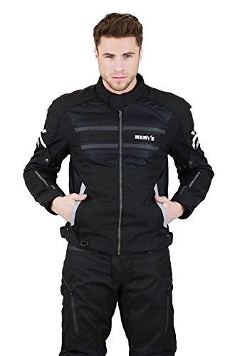 Nerve Cool Slight kurtka, czarna/srebrna, XXL