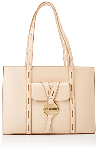 Love Moschino Pre Collezione Autunno Inverno 2021, damska torba na ramię, jeden rozmiar, biały