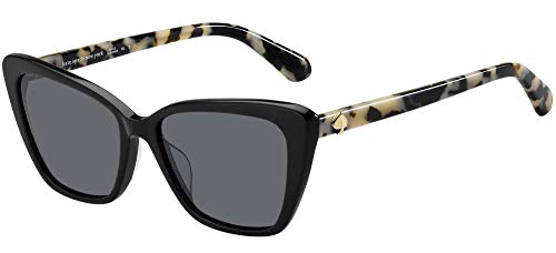 Фото - Сонцезахисні окуляри Kate Spade Okulary przeciwsłoneczne Lucca/G/S Ladies Cat.3 Cat-Eye Black 