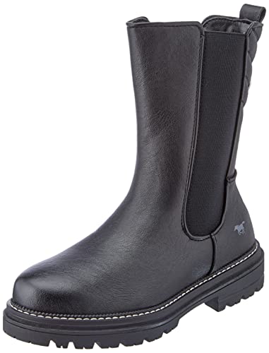 Mustang 1398-511, Chelsea Botki damskie, czarny, 39 EU