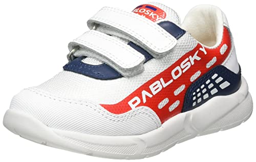 Pablosky 291406, Trampki dziecięce, biały, 30 EU