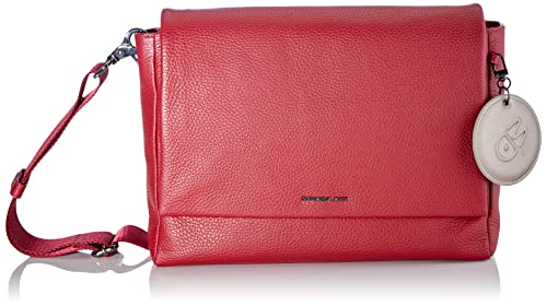 Mandarina Duck Rumba Red, Melow Leatherher Crossover, damski, rozmiar uniwersalny, rumba red, 30x24,5x8,5 (L x H x W)