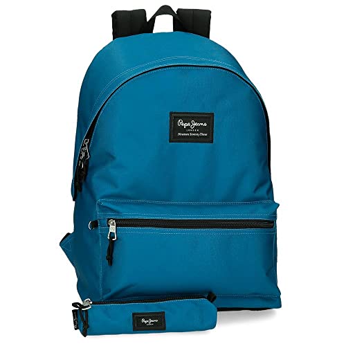 Pepe Jeans Aris plecak na laptopa i piórnik szkolny 15,6