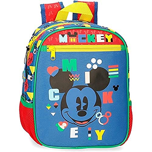 Disney Mickey Shape Shifter Bagaż dla dzieci, Niebieski, 23x28x10 cms, Plecak