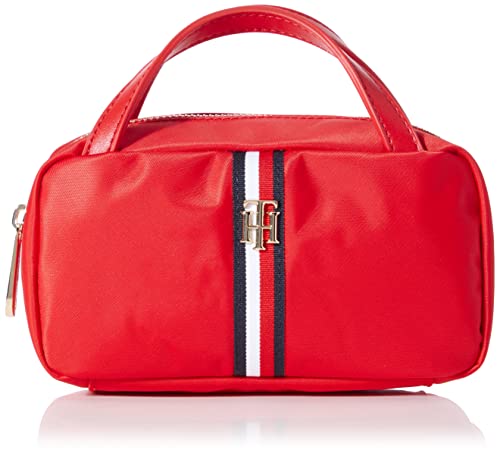 Tommy Hilfiger Portfel damski Poppy Tri-Fold Red Corporate OS