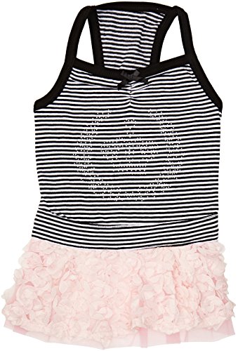 Pinkaholic New York Naqa-Op7226 Hunde Kleid, Guinevere, Large, Schwarz