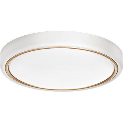 ActiveJet Plafon LED AJE-VERDI W/G White/Gold 23W