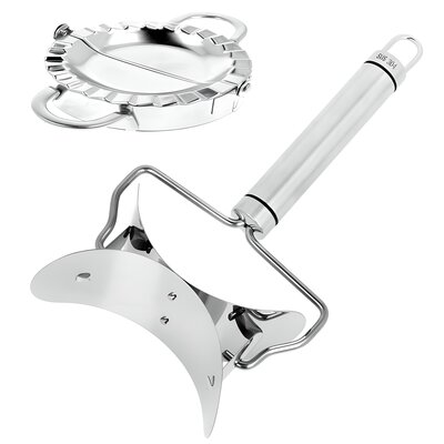 KingHoff Brunbeste Lumarko Wykrawacz Do Ciasta + Foremka Do Lepienia Pierogów 9,5cm 1633! 1633