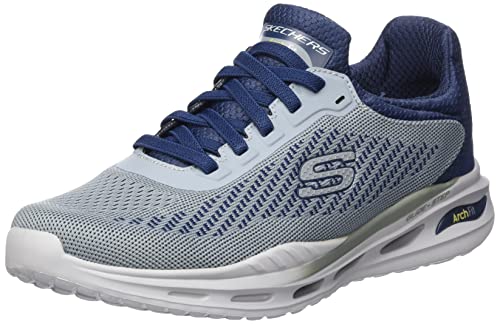 Skechers Męskie trampki Arch Fit Orvan Trayver, Szary, 44 EU