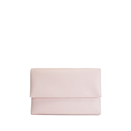 BOSS Damska kopertówka Madeira Clutch-N ze skóry nappa z charakterystycznymi paskami, Light/Pastel Pink684, jeden rozmiar