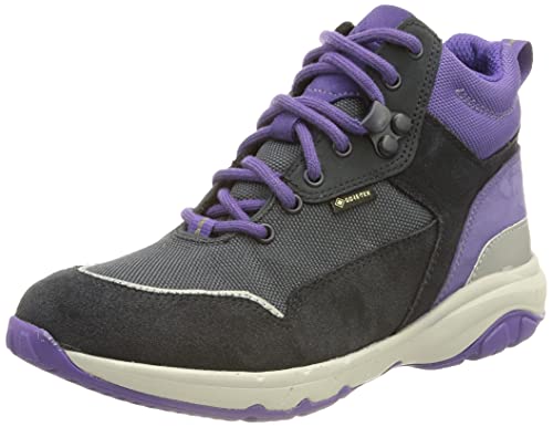Clarks Rockracegtx K śniegowce chłopięce, Navy Combi, 32.5 EU