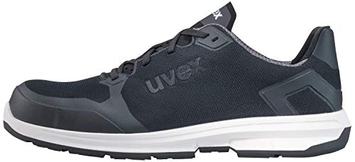 Uvex 1 sportowe buty robocze - buty ochronne S1 P SRC ESD - czarne, rozmiar: 38