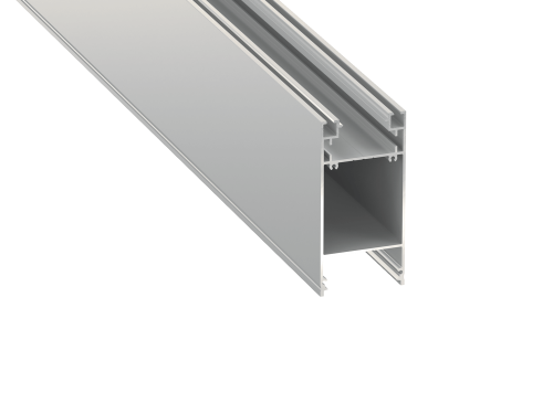 Profil aluminiowy DULIO do taśm LED - Srebrny anodowany - 1m
