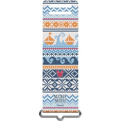 Pasek SAMSUNG do Silicone Cover S22/S22+/S22 Ultra Knit Pattern Niebieski