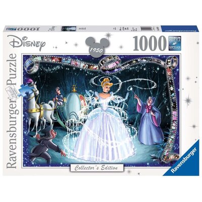 Zdjęcia - Puzzle i mozaiki Ravensburger Puzzle 1000 elementów Walt Disney Kopciuszek -  Polska 