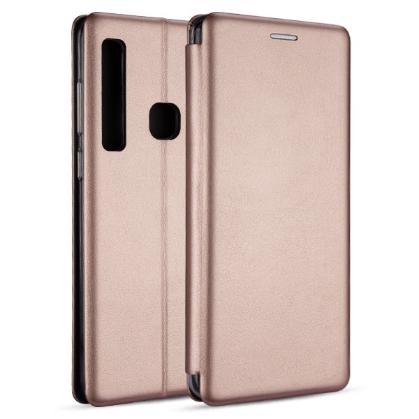 NoName Etui Book Magnetic Xiaomi Redmi 7 różowo -złoty