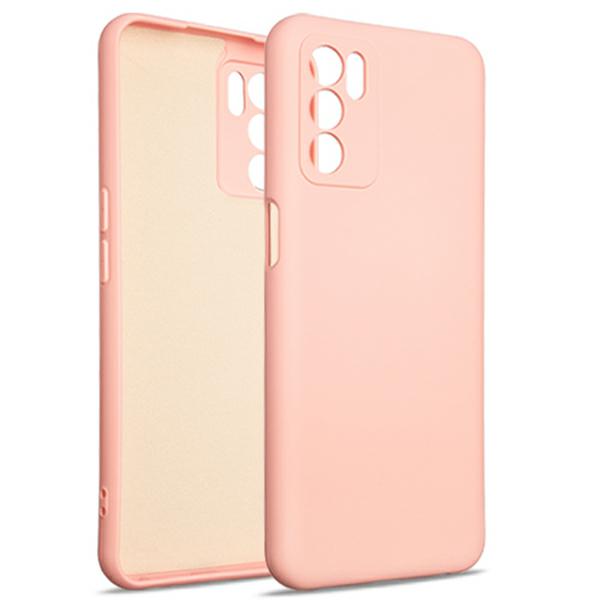 Beline Etui Silicone Oppo A16/A16s/A16K różowy/pink