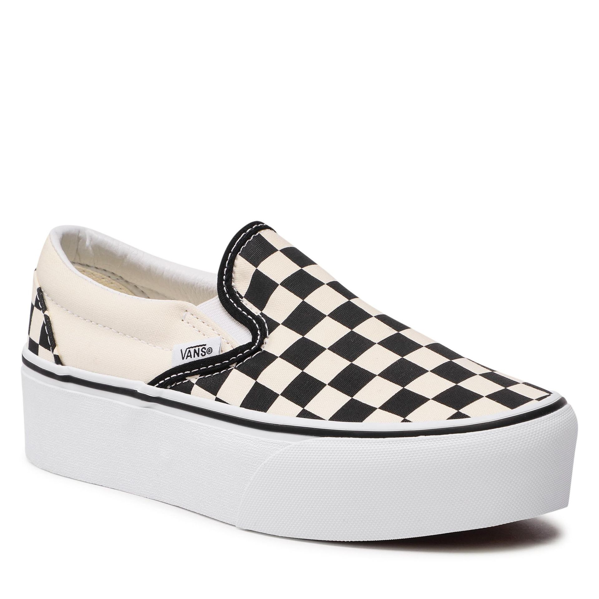 Tenisówki VANS - Classic Slip-O VN0A7Q5RTYQ1 Checkerboard Black/Classi